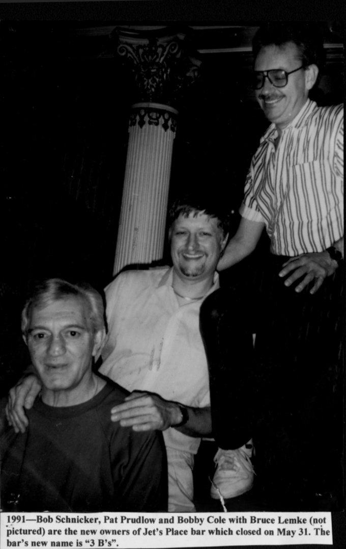 The bar's owners, June 1991