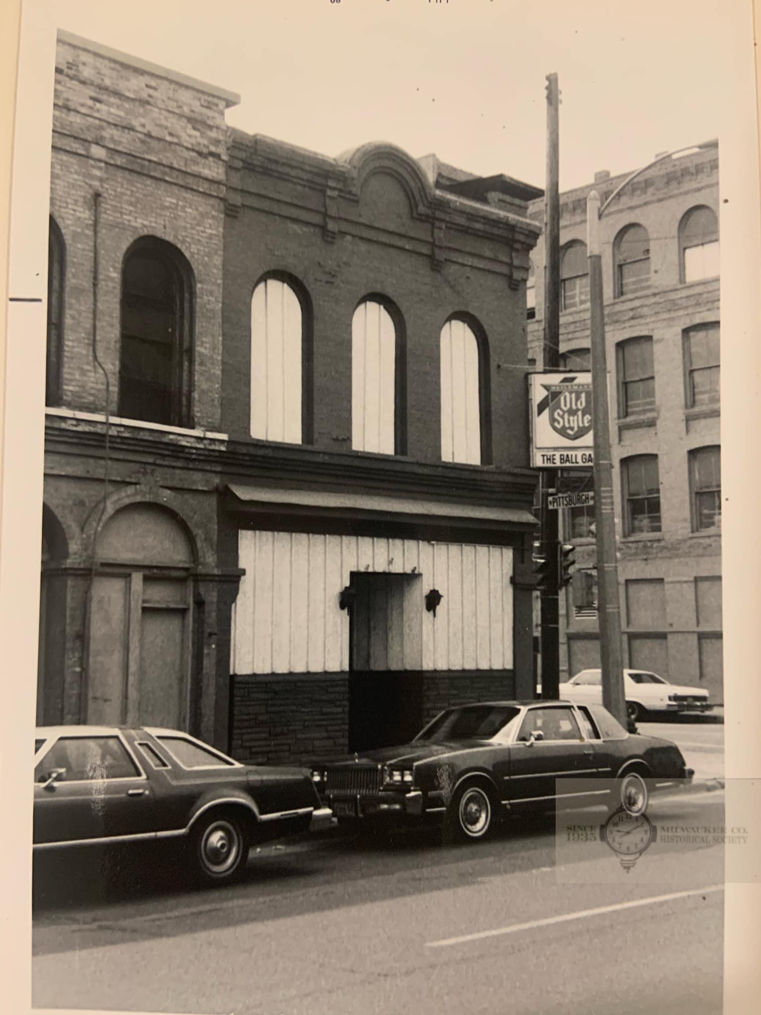Exterior of the Ball Game, around 1990