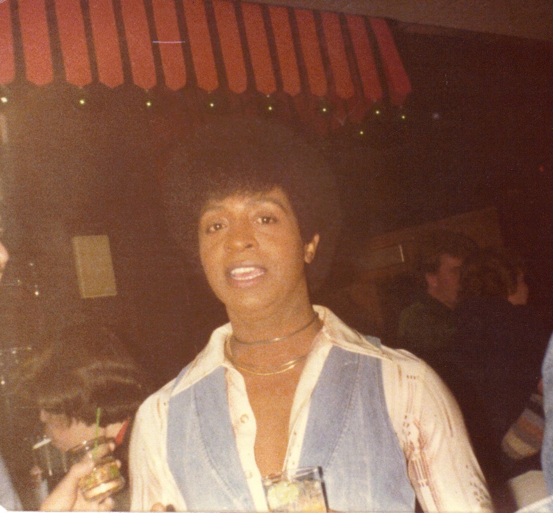 Josie Carter photographed inside the Beer Garden.