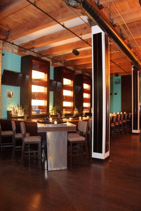 Interior view of the bar
