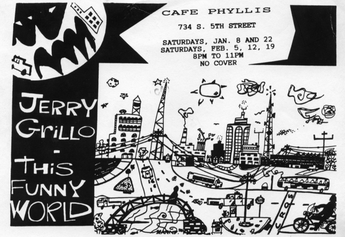 Flyer for Premiere Show, "What's Goin On" / with Baby Jane Hudson and Company / October, 1994 / (from Jerry Johnson Collection)