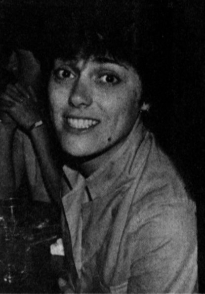 with Factory partner Sunny at / Factory II's premier of Sunday women's nights / (In Step, volume 1 no. 10)