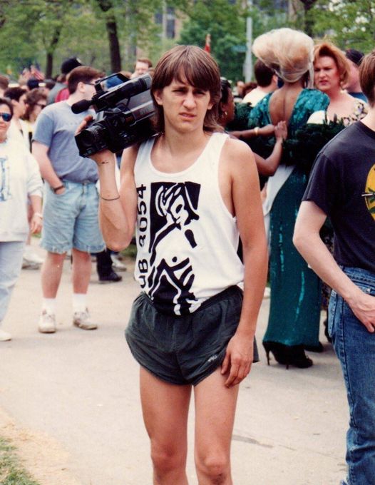 Club 3054 DJ at Madison Pride, mid-1990s