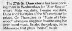 27th Street Danceteria — 27th st 0886 isv3i16