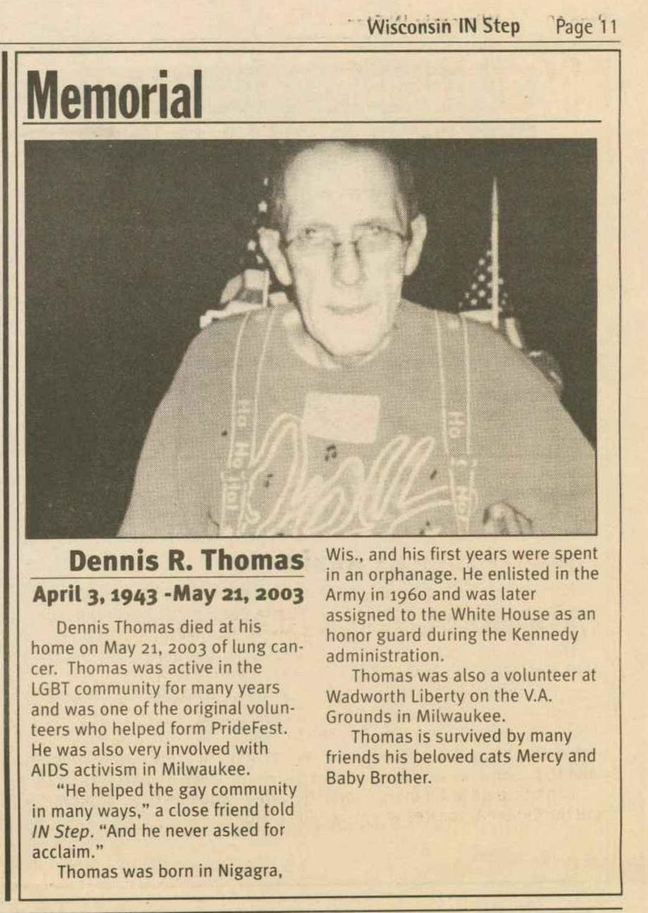 Dennis R. Thomas