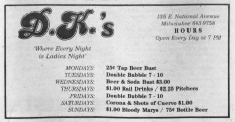 Advertisement, February 1988