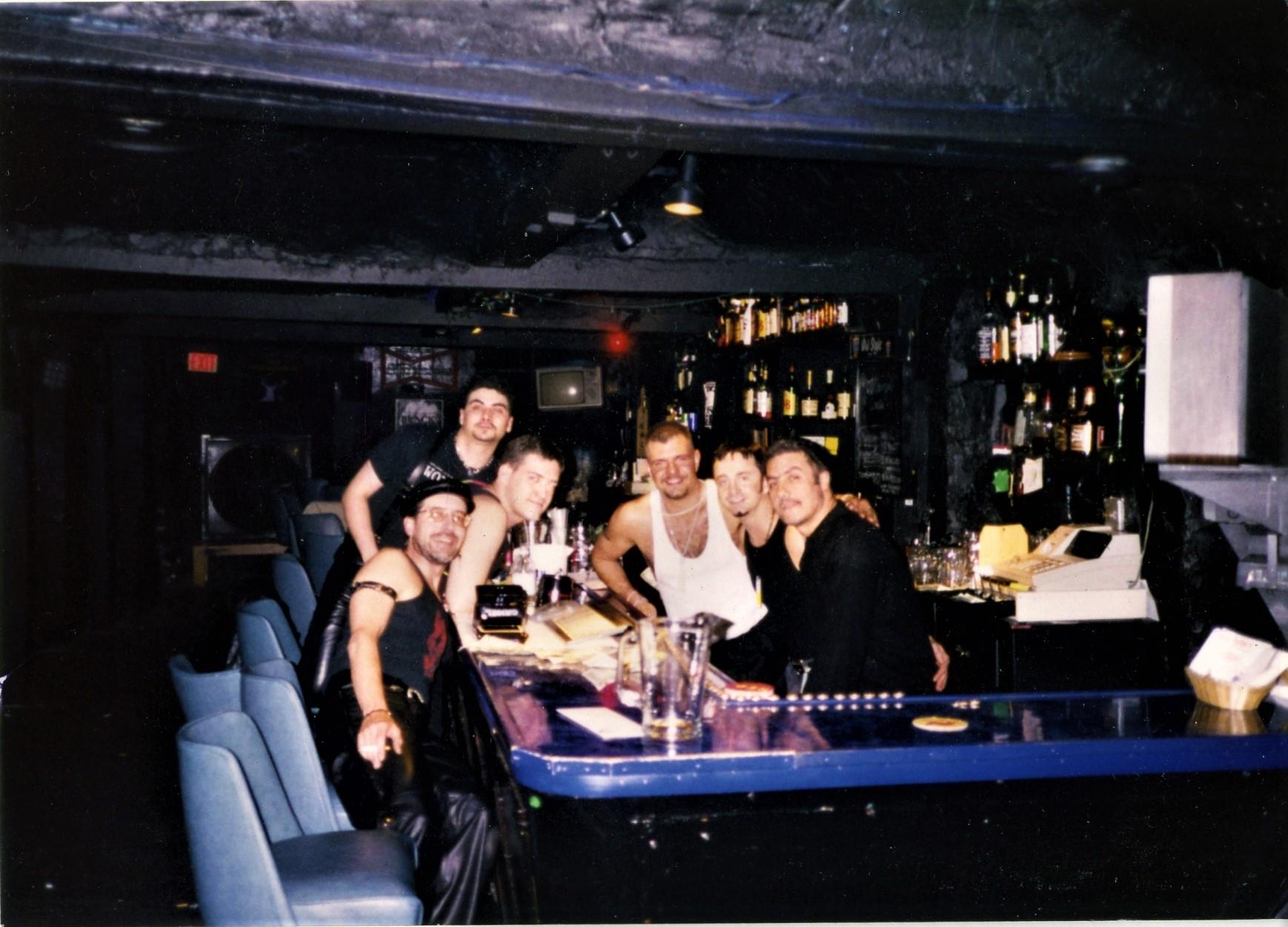 Patrons in the bar, circa late 1990s.