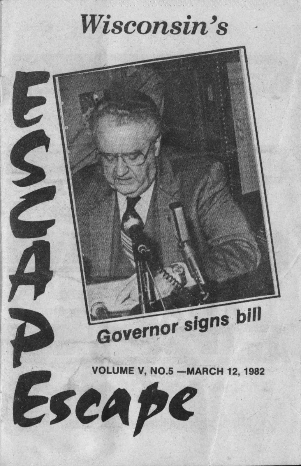October 1, 1982- vol. 1 no. 1: / interim magazine size / view full issue as PDF