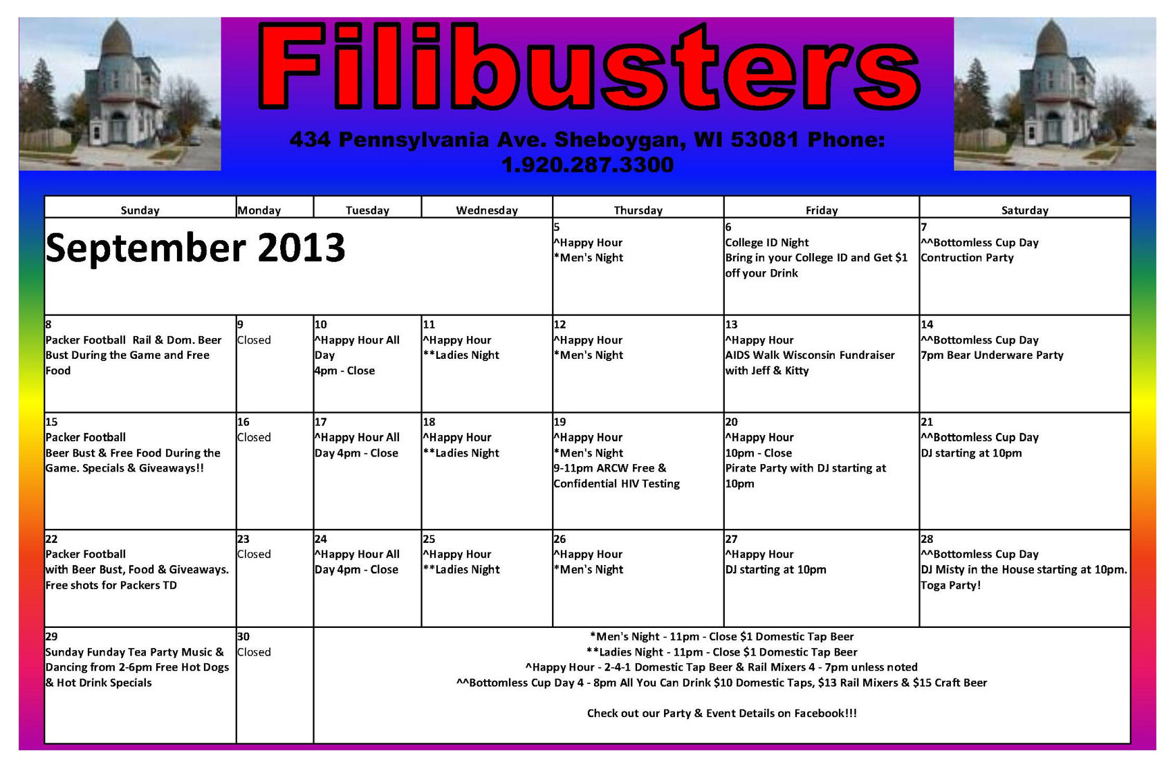 September activities calendar / (Quest vol. 20-09, Sept. 2013) / /