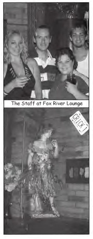 Photos, staff of the bar / (OutBound magazine v3-08, August 2004) /