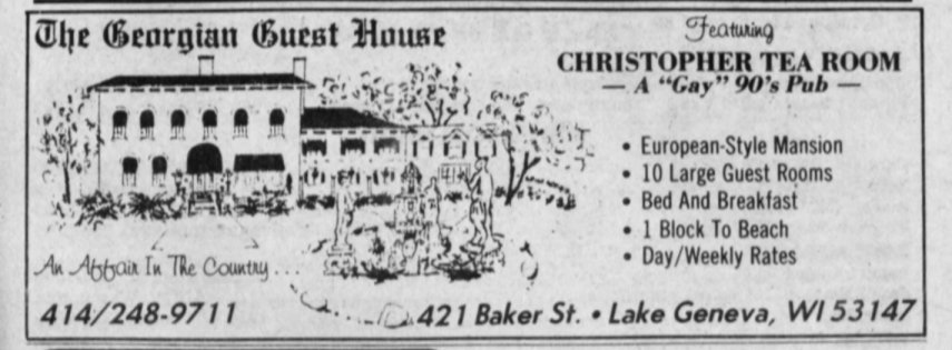 Advertisement / (In Step volume 1 issue 10)