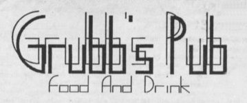Grubb's Pub logo.