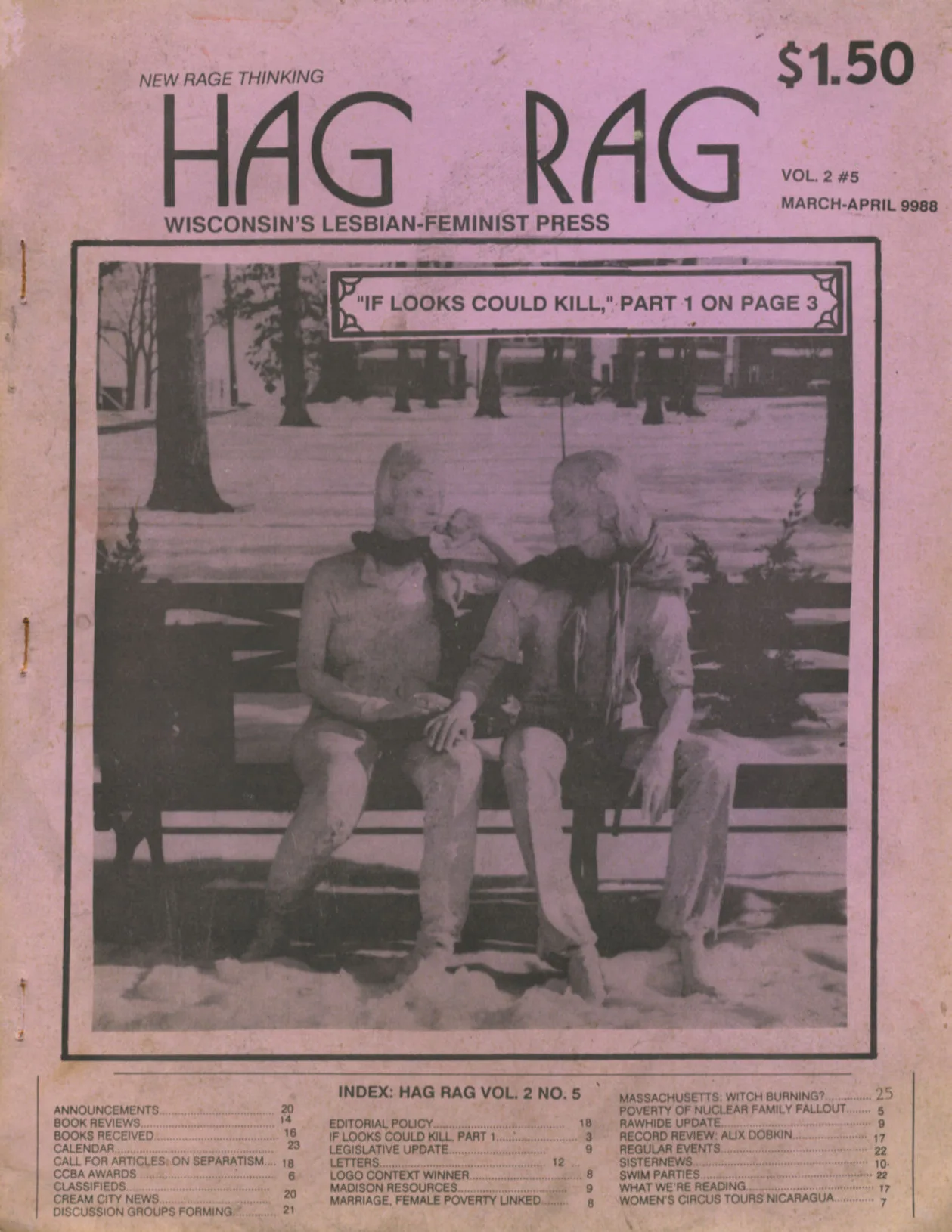 Vol 2 Issue 5 (March-April 1988) / View full issue as a PDF file (OCR searchable text). /