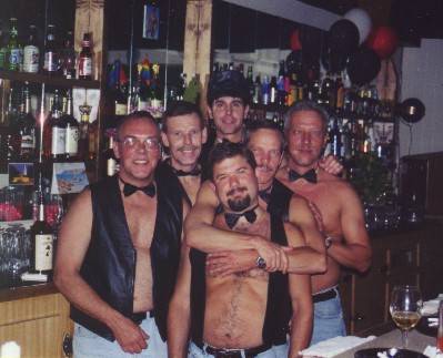 Grand opening staff photo, July 2000.