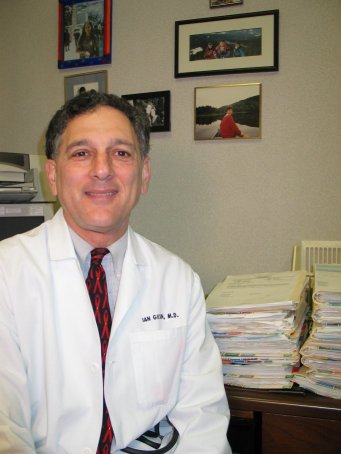 As the AIDS epidemic spread its way across America, Ian Gilson, M.D., recalls struggling with other physicians to make sense of the complicated disease that was claiming so many lives. Gilson is an internal medicine physician who joined the fight against AIDS in its earliest days. Motivated by his compassion for AIDS patients and driven by his intellectual curiosity about the complexity of HIV, he has always been one of Wisconsin�s leading physicians on HIV care and treatment. "Treating HIV patients has always been about problem solving. It was just so interesting and complex in the early days that I immersed myself in whatever literature there was." Gilson served as a leading member of the Wisconsin AIDS Research Consortium, which brought important new drug therapies to HIV patients. In 1985, Dr. Gilson cared for his first AIDS patients. Since then he has provided his patients cutting-edge treatment with compassion and support. In 2005, Gilson expanded his practice to help increase access to HIV care in Milwaukee. Ten of his patients have been with him since he started his HIV practice. "We�ve become old friends. We are all survivors."