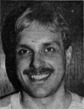 Artist of Cover art, May 1984 / (In Step vol 1 issue 7)