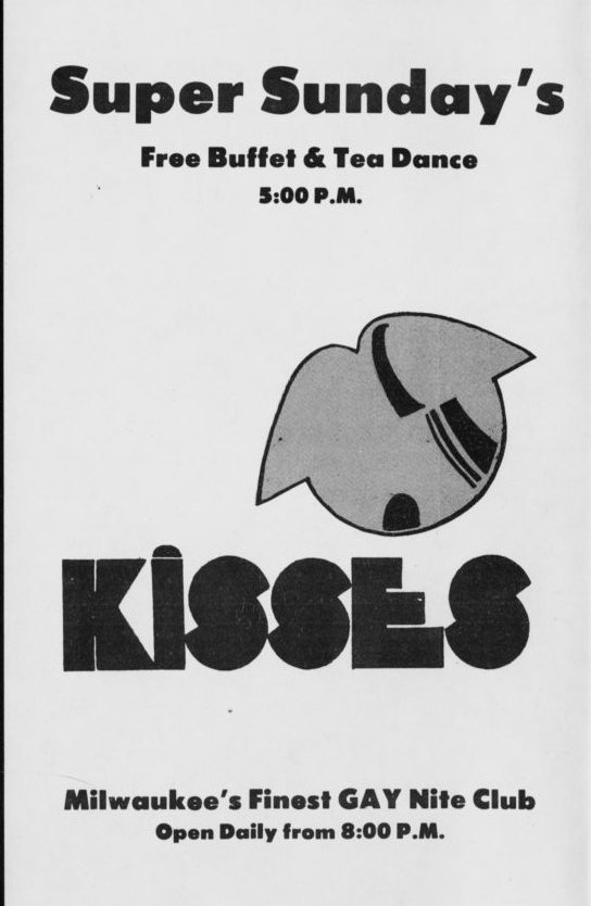 Advertisement for Kisses, February 1978.