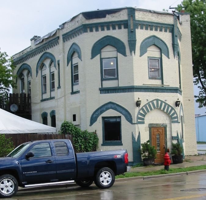 Exterior of the bar, 2009.