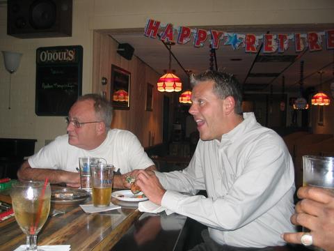 Owners George Prentice and Corey Grubb, around 2002