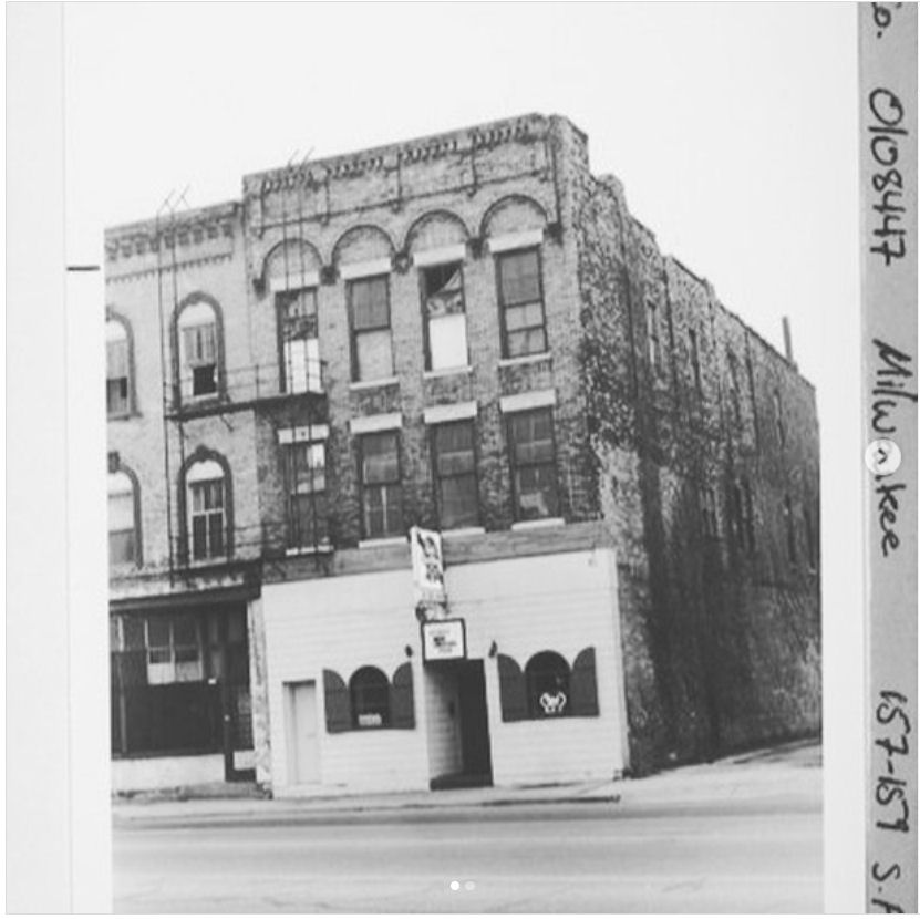 The building, circa 1960s-1970s.