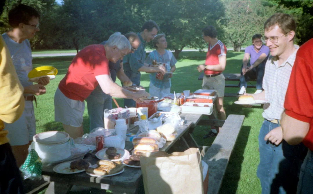 Outing at Audubon Center, April 1988