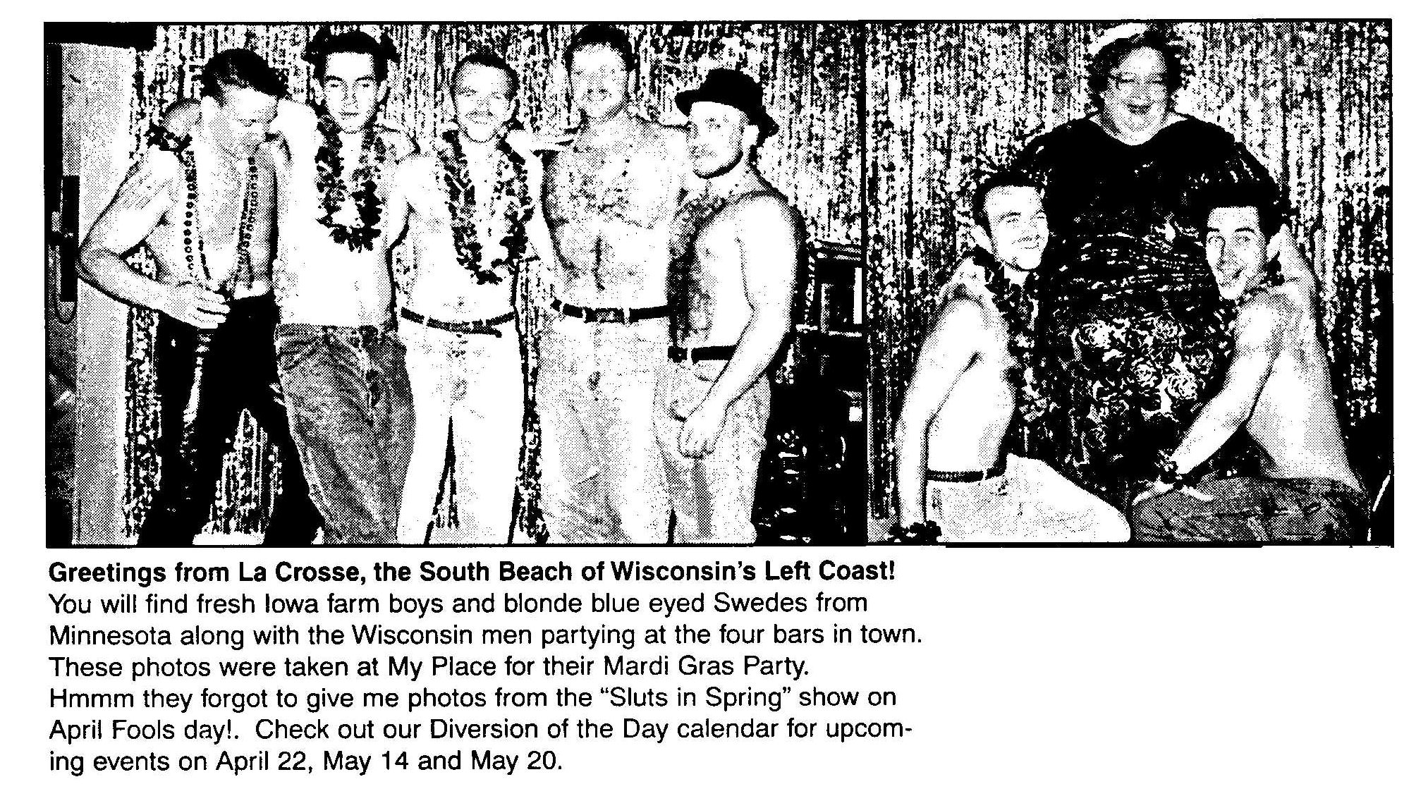 Ad: Memorial Day Weekend / (Quest vol 7-06, April 2000) / /