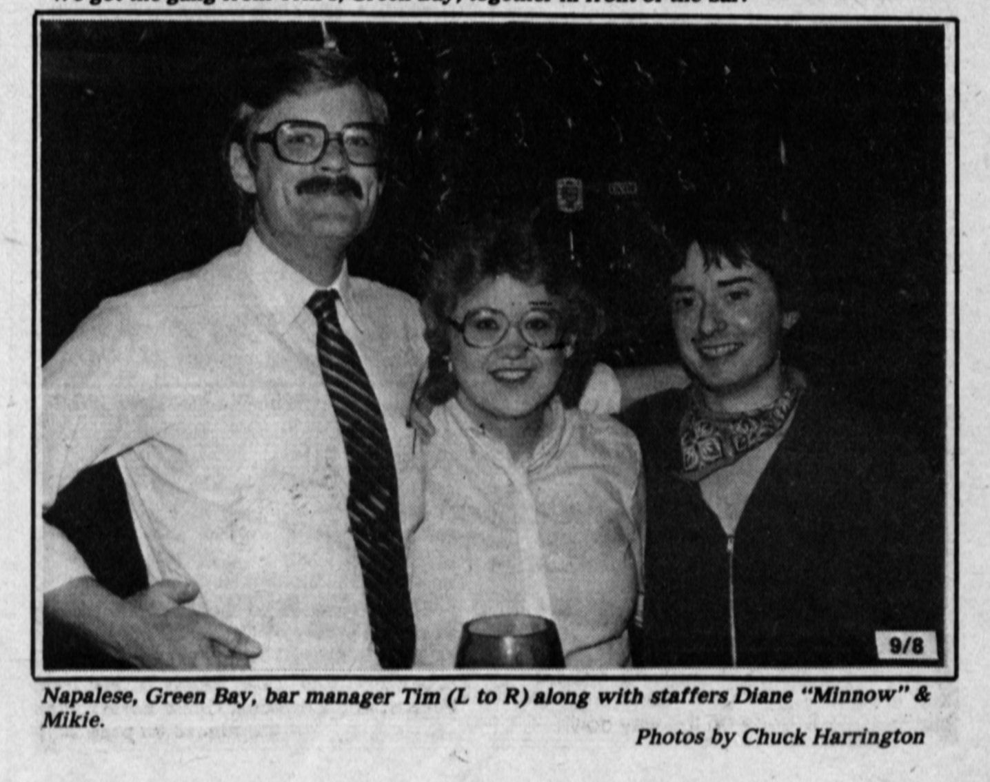Mention in Steppin' Out / (InStep vol 3-19, Oct. 1986)
