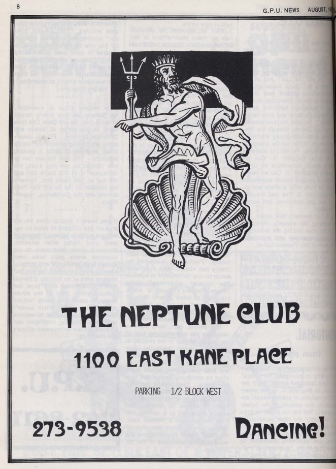 Advertisement, August 1972.