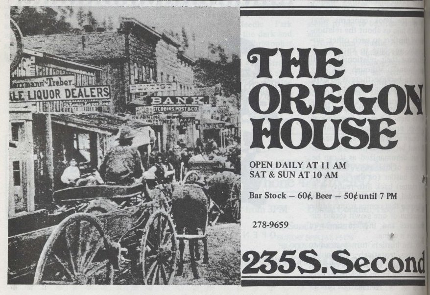 Advertisement, August 1976