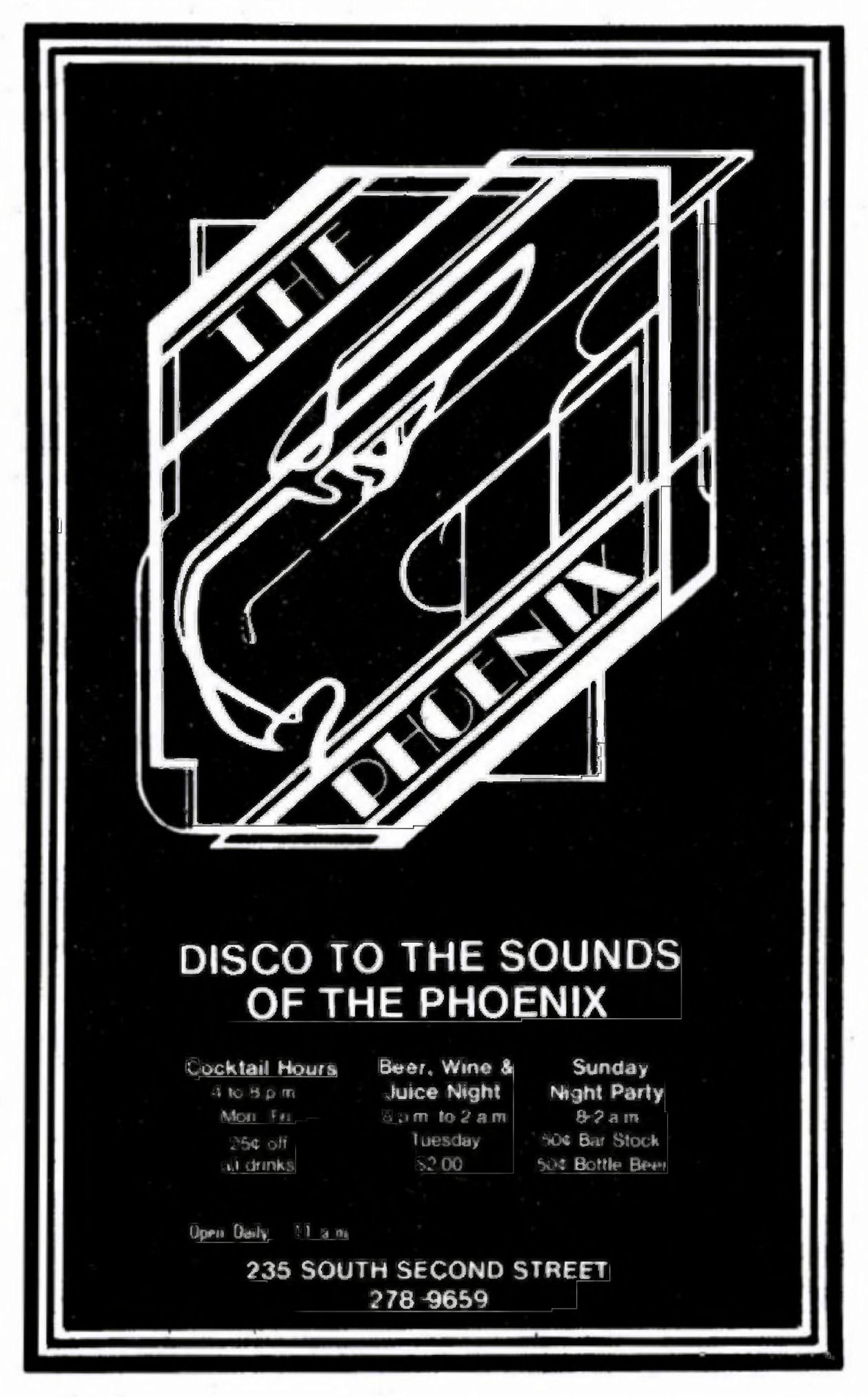 Early advertisement, 1978