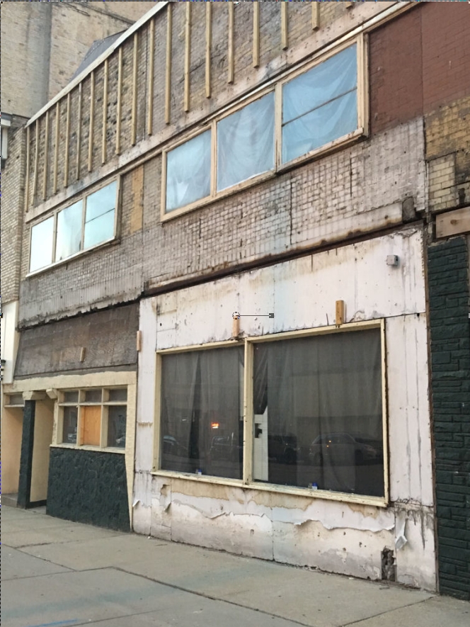 The building in 2016, nearly sixty years after the bar's brief life.