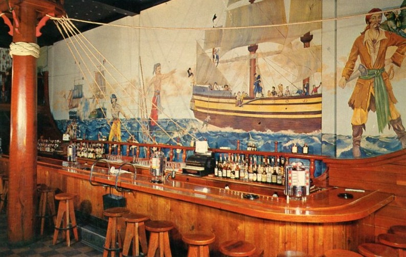 Interior of the Pirate Ship