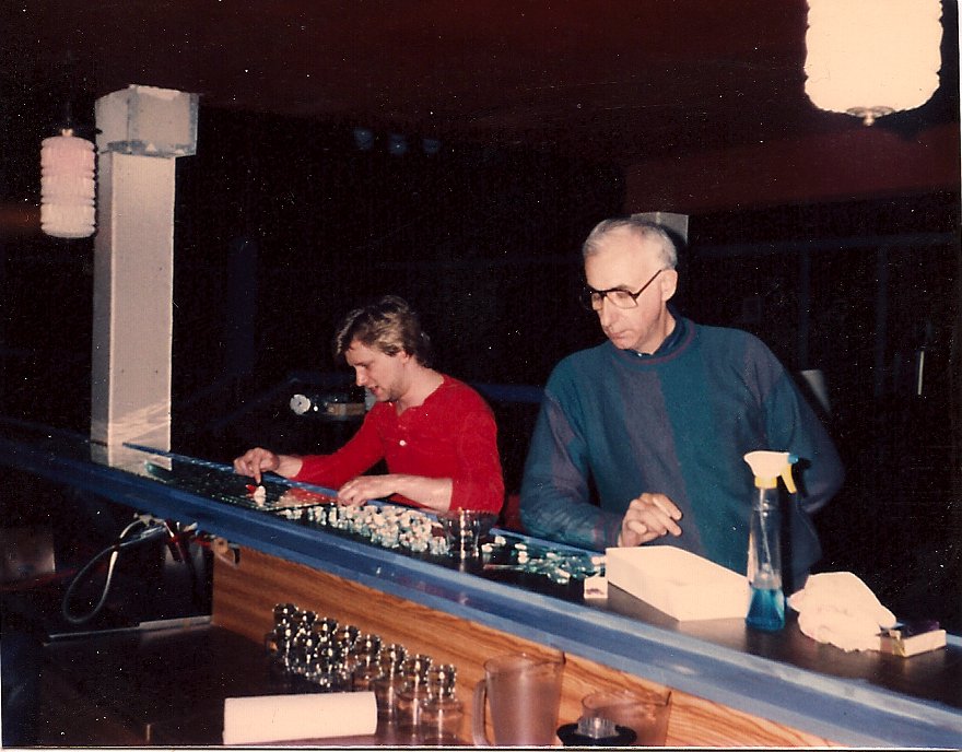 View from behind the bar (circa 1990)