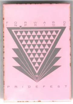 Pride Celebration button (unknown year)