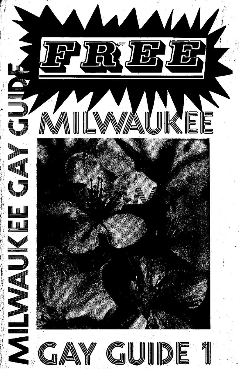 Cover / (Milw Gay Guide 1, Summer 1977) / /
