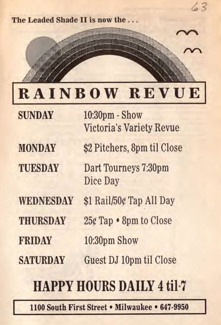 First advertisement, August 1991.