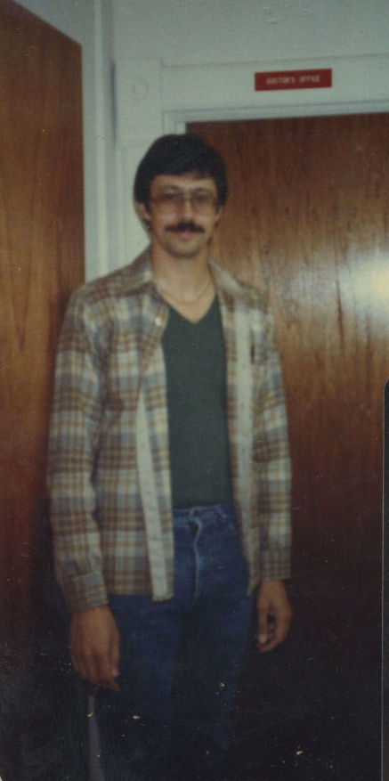 Photo of Roger at a party / (Sue Dietz photo album) /