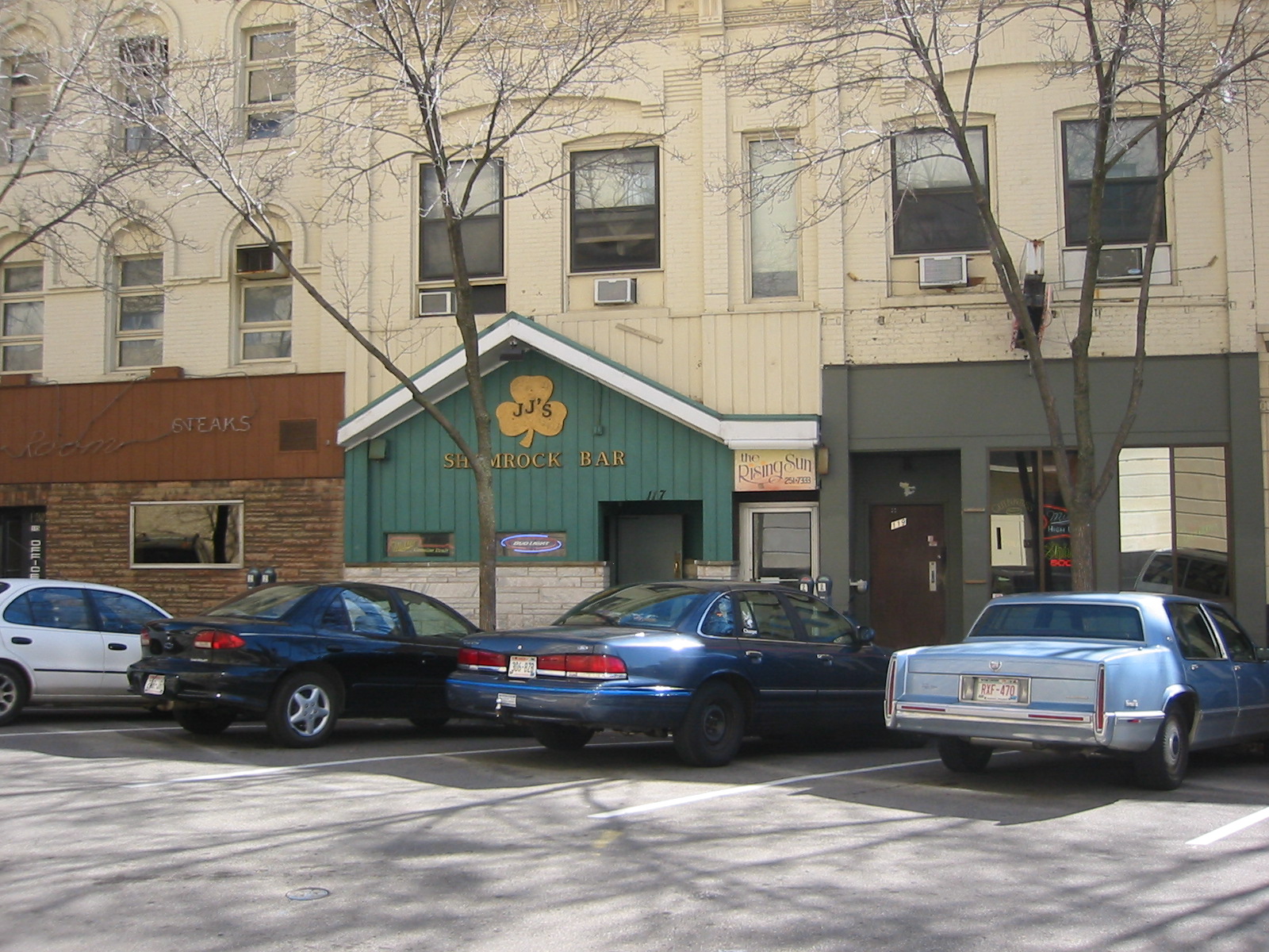 Exterior of the Shamrock Bar & Grille, October 2006