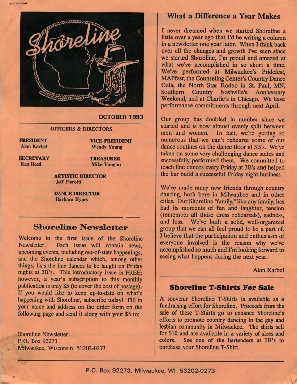 Return to Shoreline main page.