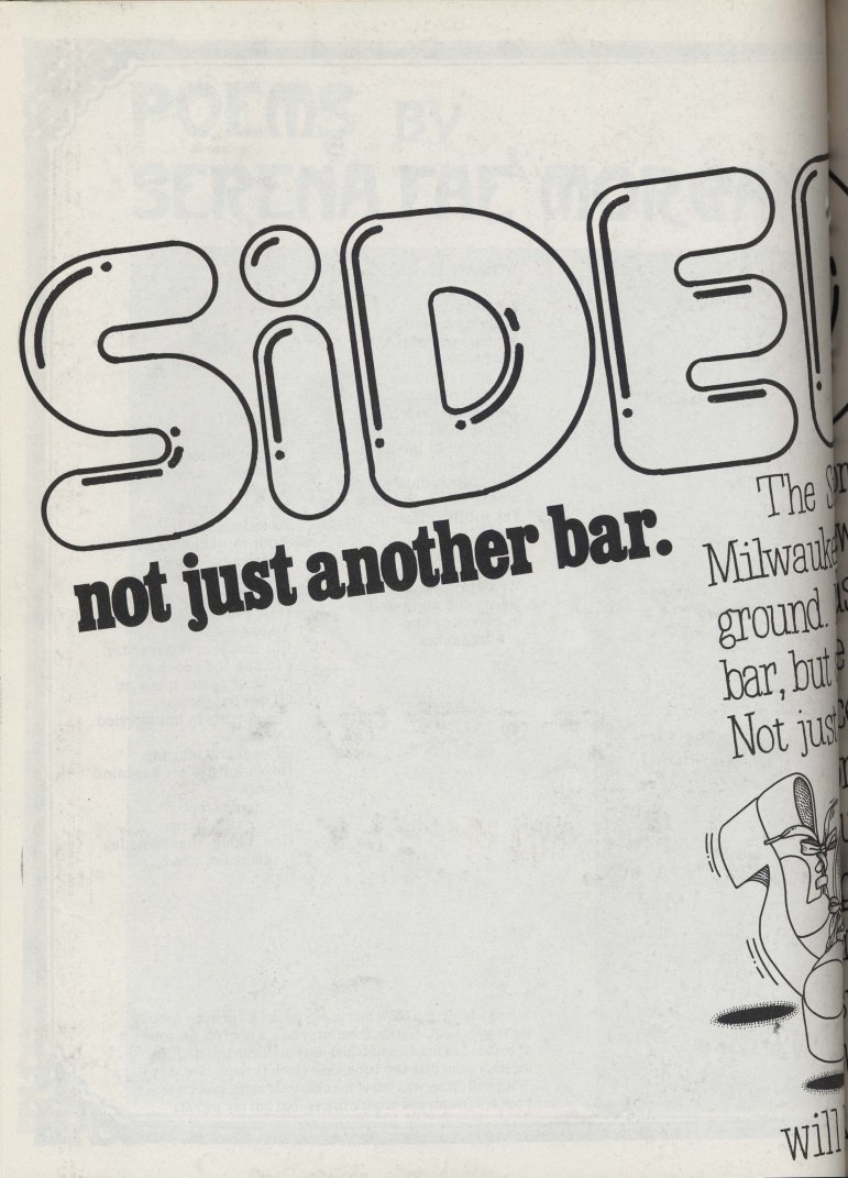 Advertisement, July 1976.