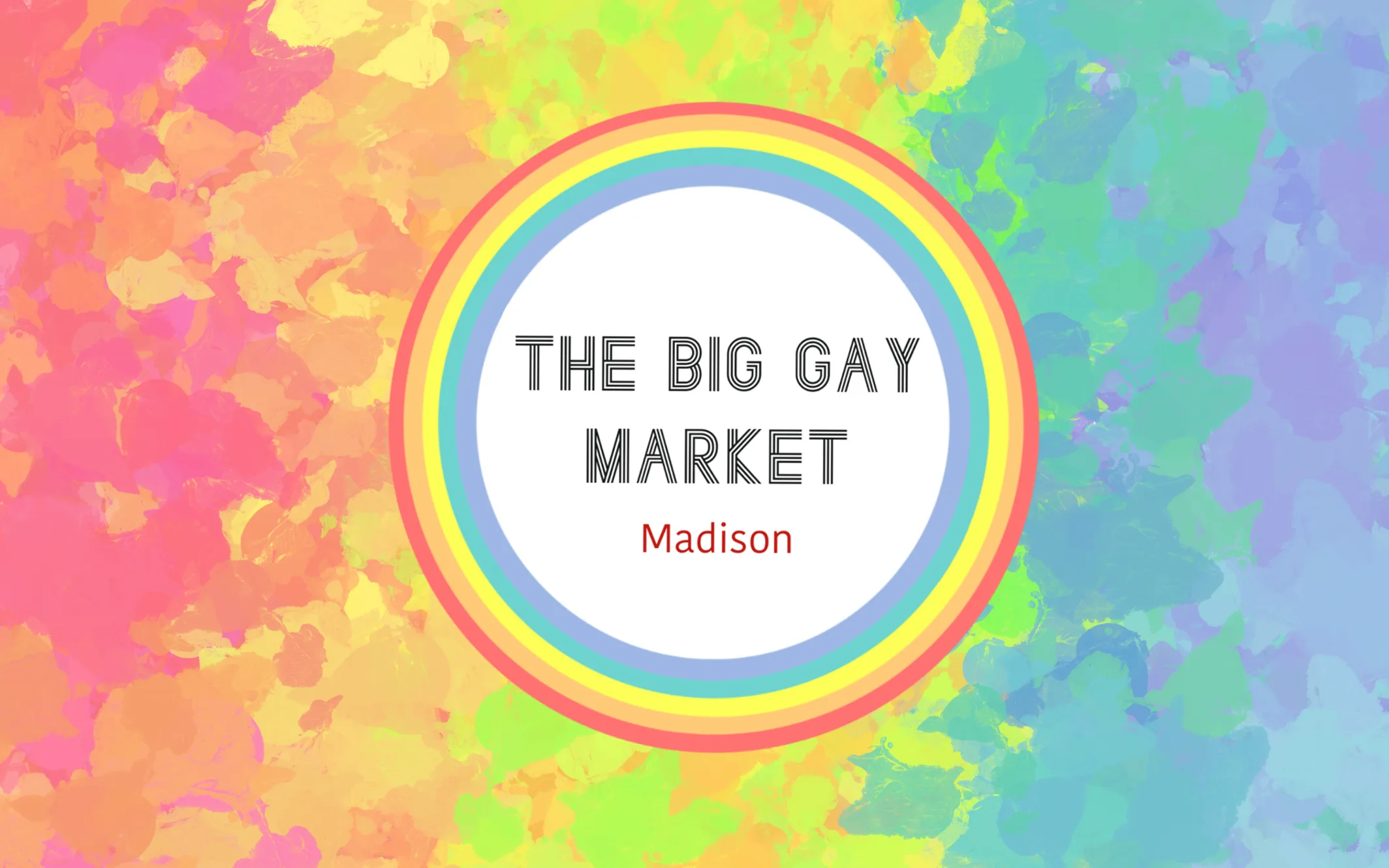 The Big Gay Pride Market — official branding