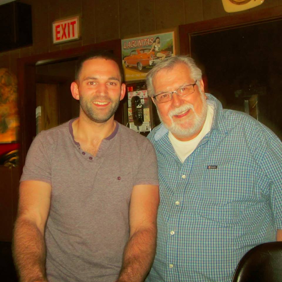 George Schneider and Joe Brehm, around 2014.