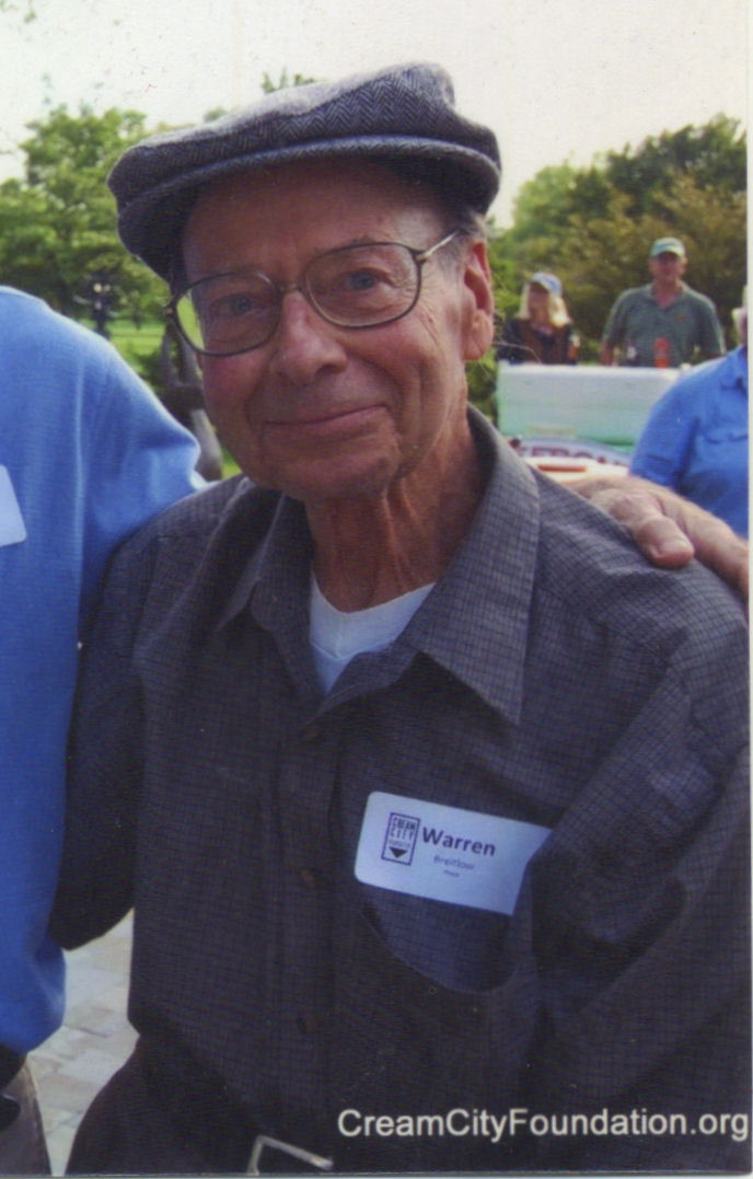 Warren appears in this Dec. 1990 photo of the / Board of Directors of the / Cream City Foundation