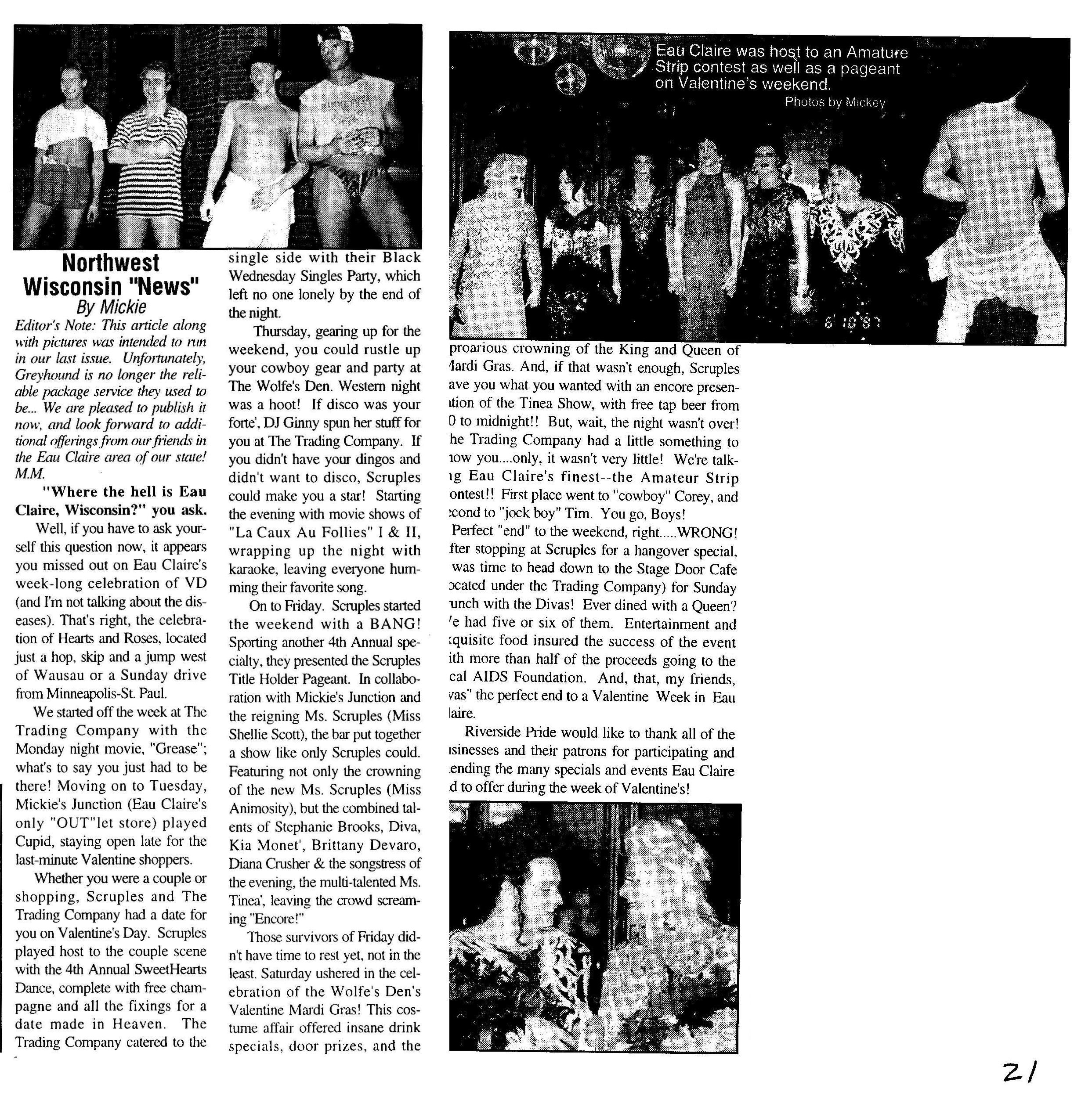 Ad, Easter Hat contest / (Quest vol 3-05, April 1996) /