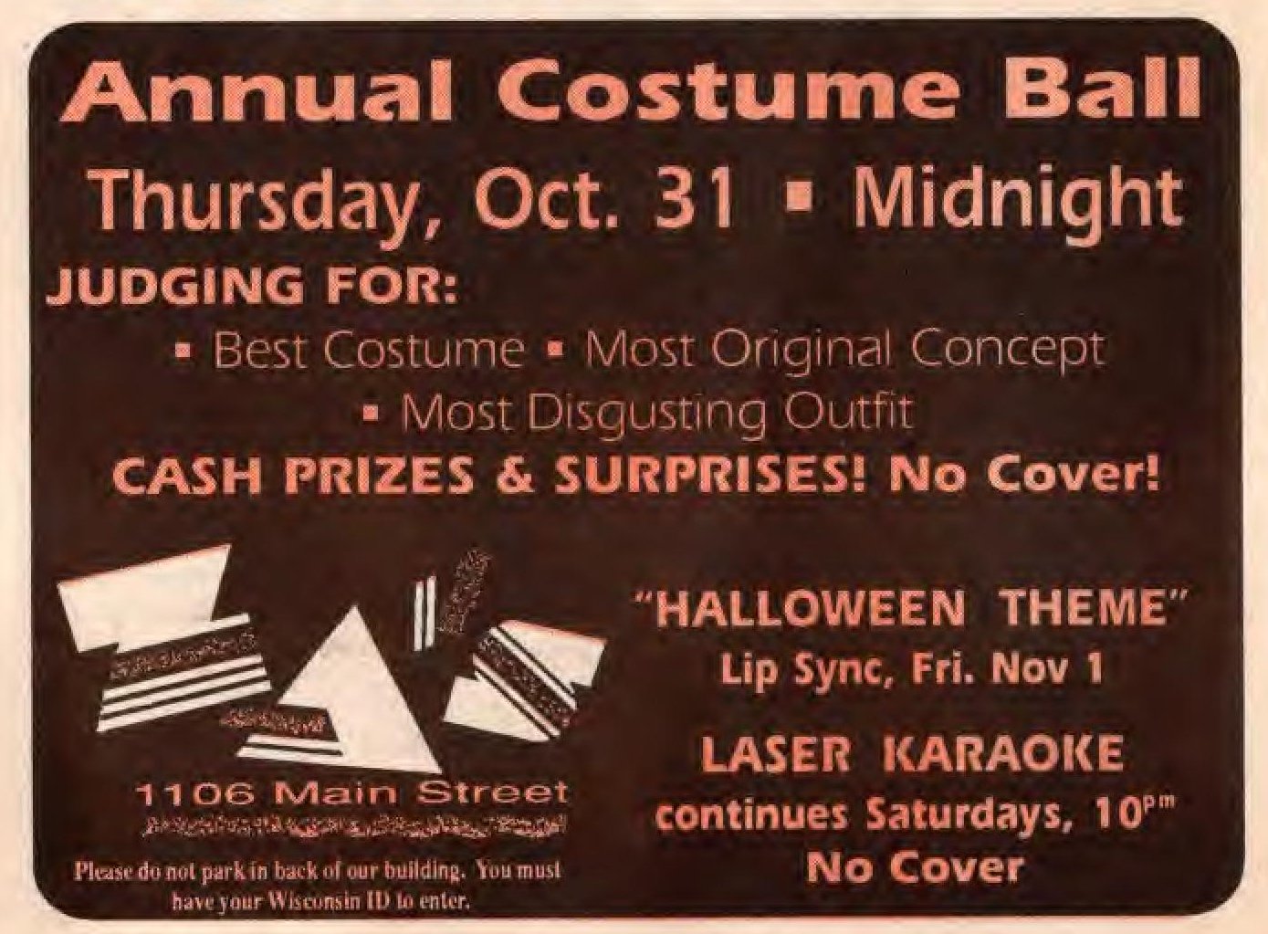 Advertisement, 3rd Anniversary / (which also counts the original / Za's on Bodart, opened July 1989) / (In Step vol 9-14, July 1992) / /